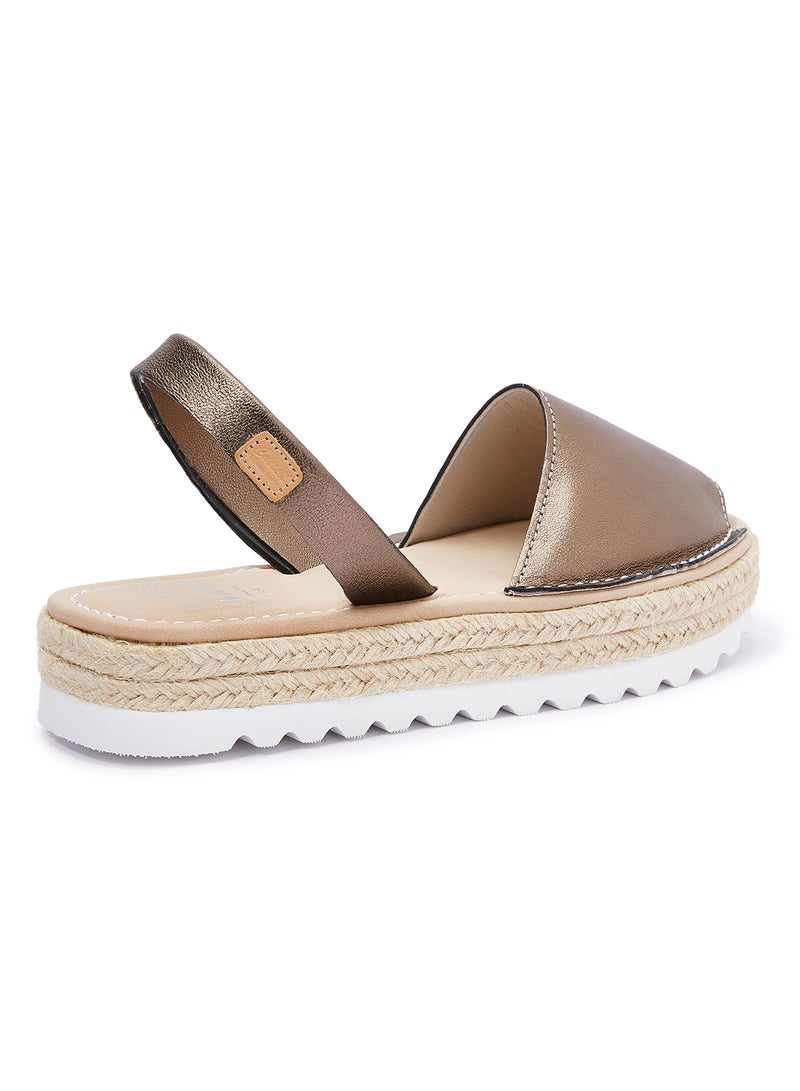 Castell Menorca - 1980 2 H A Doble Sling Back Sandals Grey - Image 1