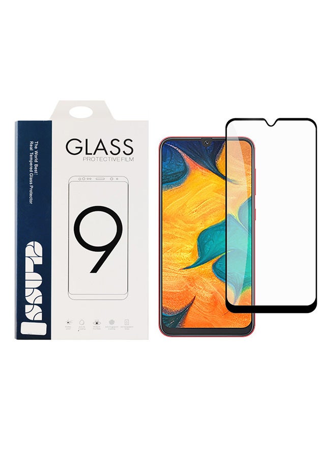 Generic - Tempered Glass Screen Protector For Samsung Galaxy A50 Clear/Black - Image 1