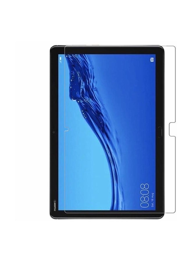 كينج ستور لاصقة حماية للشاشة من الزجاج المقوى عالية الوضوح لتابلت هواوي ميديا باد M5 لايت مقاس 10.1 بوصات، إصدار Bah2-W19 وBah2-L09 شفاف