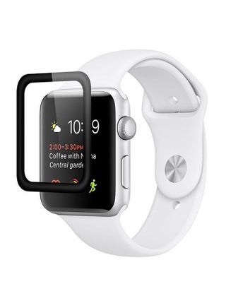 Coteetci Anti Fingerprint 4D Glass Screen Protector For Apple Watch Series 4 44mm - Black - v1555488619/N23863978A_1