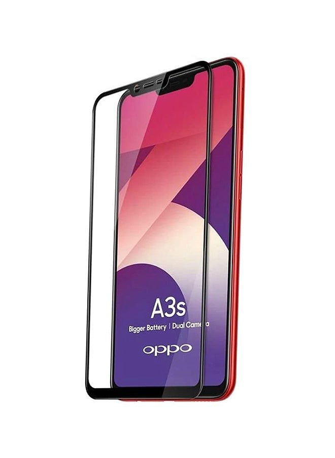 Kingstore 5D Full Screen Protector For Oppo A3S - Black