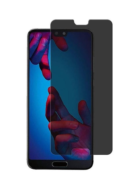 5D Anti-Spy Screen Protector For Huawei P20 Pro Black