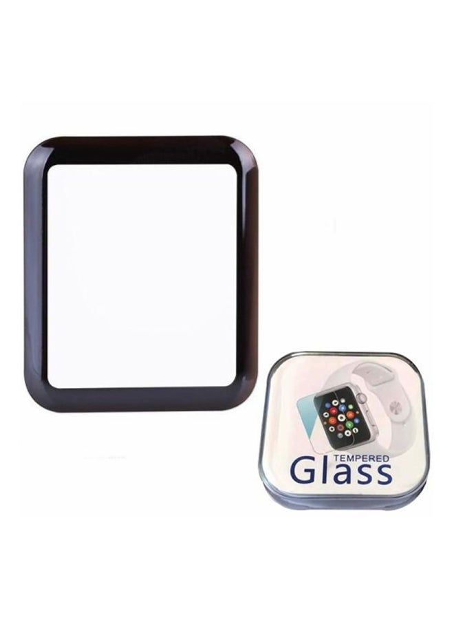 كينج ستور لاصقة حماية للشاشة من الزجاج المقوى لساعة يد أبل قياس 44 مم من السلسلة 4