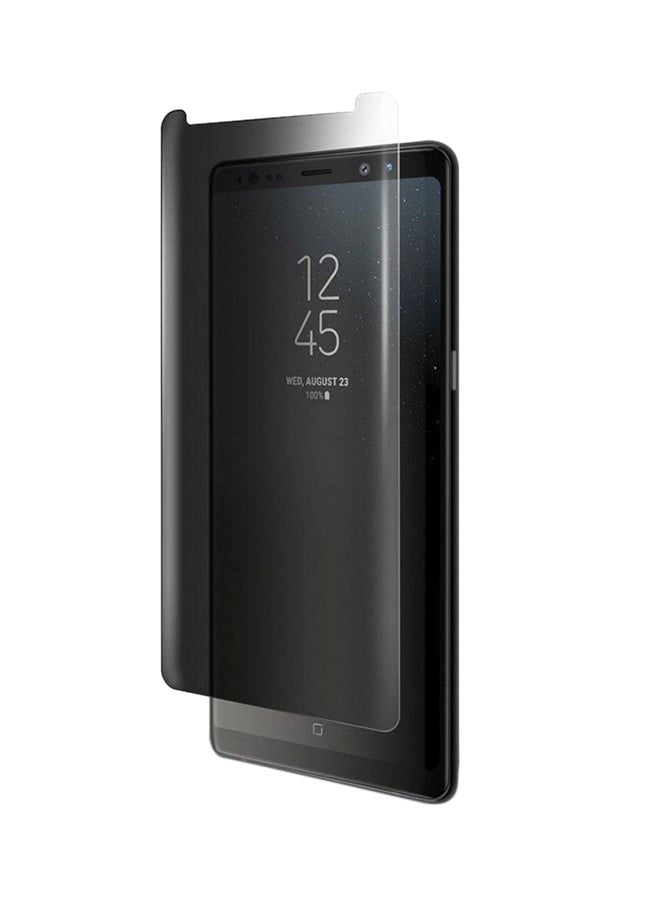 كينج ستور لاصقة حماية للشاشة من الزجاج المقوى للحفاظ على الخصوصية لهاتف سامسونج جالاكسي نوت 8