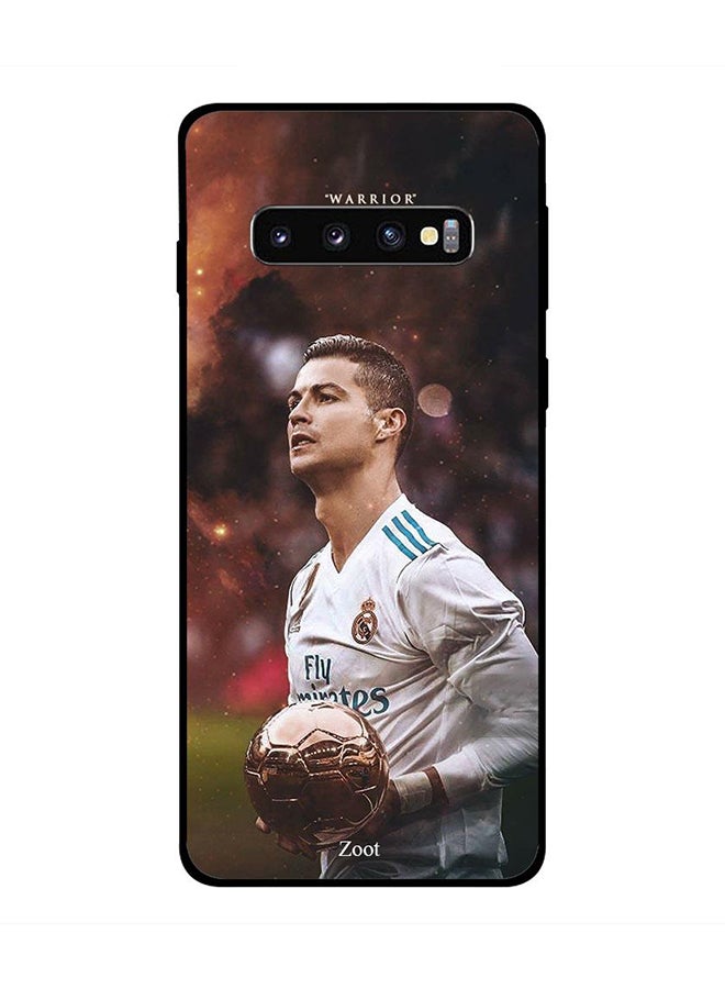 Zoot Samsung Galaxy S10 Case Cover White/Gold/Green White/Gold/Green