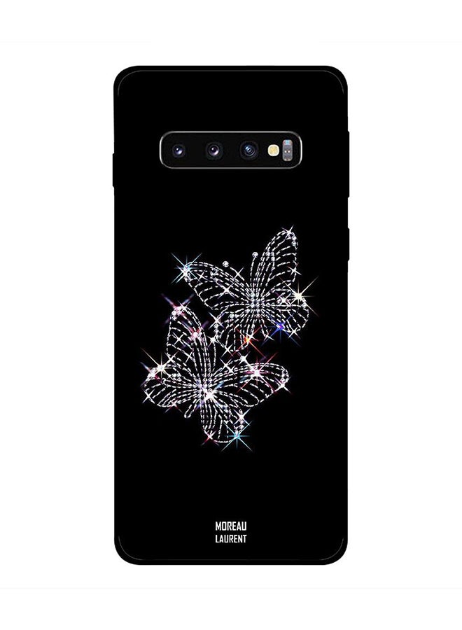 Moreau Laurent Samsung Galaxy S10 Case Cover Black/White Black/White