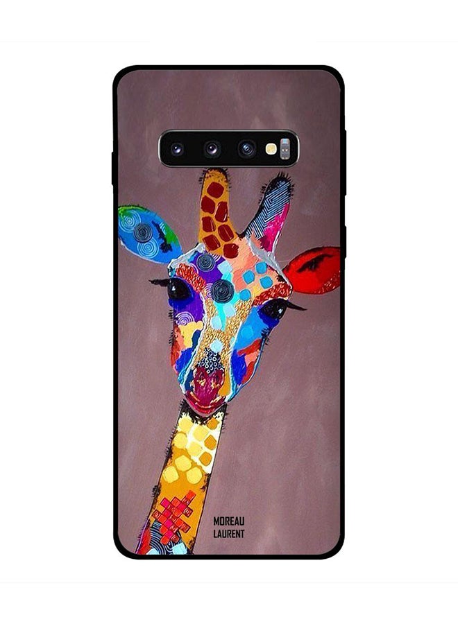 مورو لورنت Samsung Galaxy S10 Case Cover Pink/Black/Yellow Pink/Black/Yellow