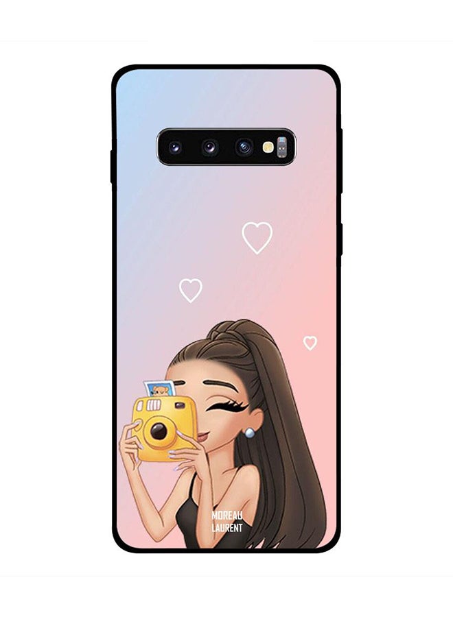 Moreau Laurent Samsung Galaxy S10 Case Cover Blue/Orange/Brown Blue/Orange/Brown