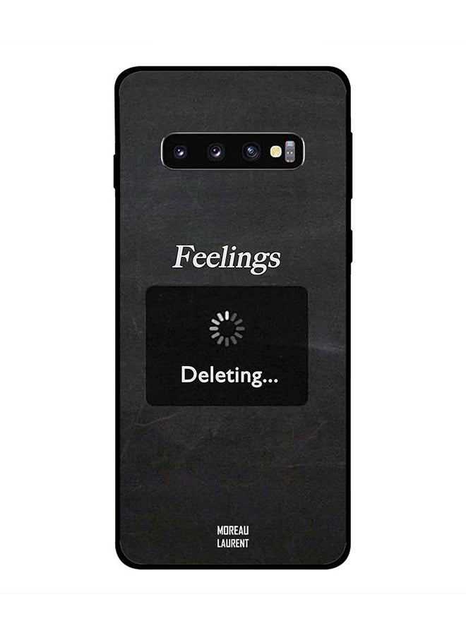 Moreau Laurent Samsung Galaxy S10 Case Cover Black/White Black/White