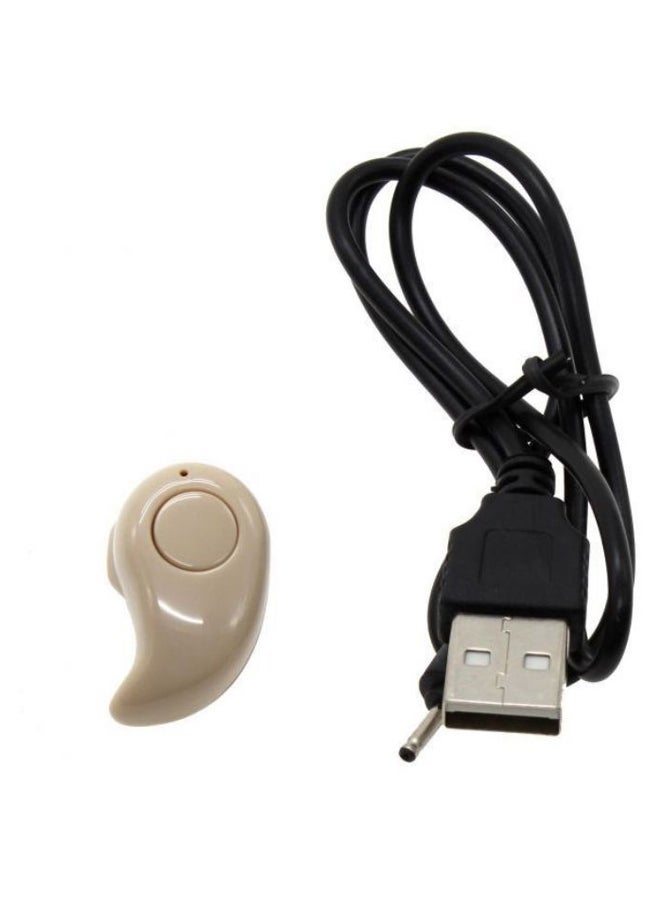 Mini Stereo Eyeable Bluetooth Wireless In-Ear Earbud Brown - Image 3
