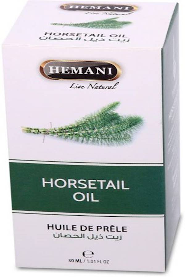 HEMANI Live Natural Horsetail Oil, 30 ml 30ml - Image 1