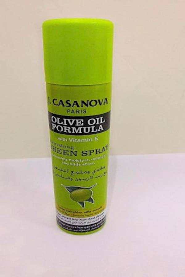 Casanova Olive Oil Formula Sheen Spray, 200 ml 200ml
