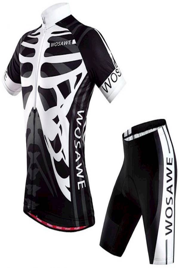ZHUJI Cycling Bicycle Jersey Set Shorts Short Sleeves Breathable Riding Clothes Pants - Image 1
