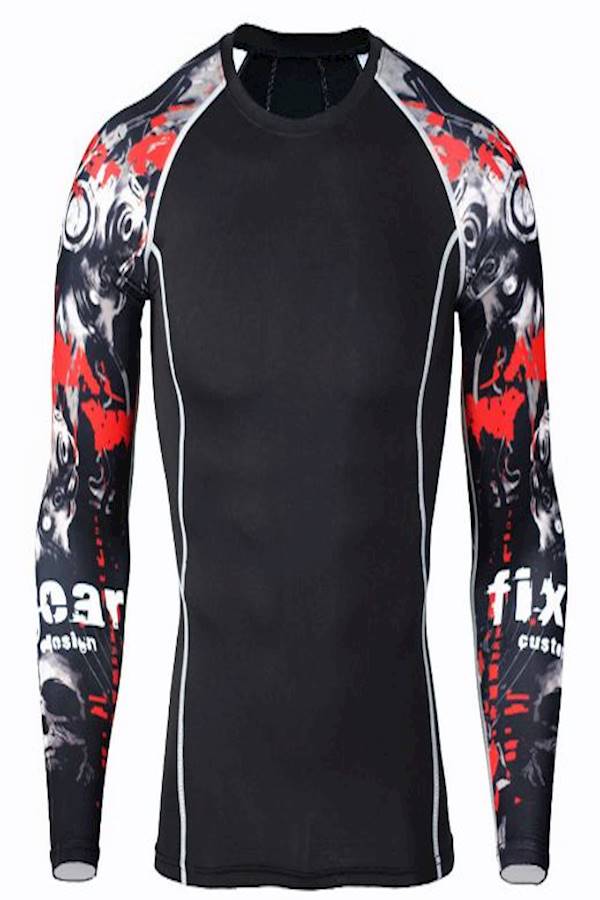 Generic Sport Cycling Jersey Bike Long Sleeve T-Shirt Shorts Suit Quick Dry Mens Cycling Wear Fitness Sportwear - Image 2