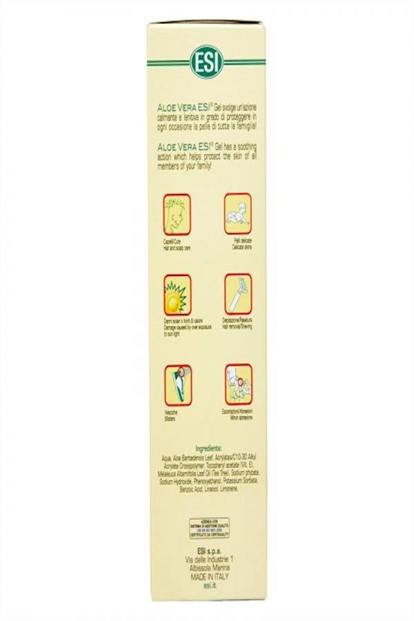 اي اس آي جل بخلاصة الألوفيرا مع فيتامين E وزيت شجرة الشاي، سعة 100 مل 100ملليلتر - Image 2