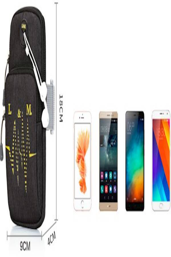 L&M Waterproof Mobile Phone Arm Band For Fitness Multi Color  - Image 2