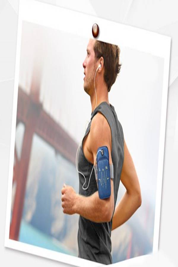 L&M Waterproof Mobile Phone Arm Band For Fitness Multi Color  - Image 4