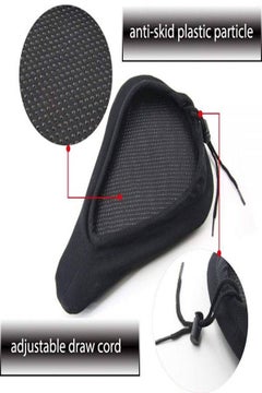Generic Bike Seat Cushion Cover Pad with Memory Foam  - Image 3