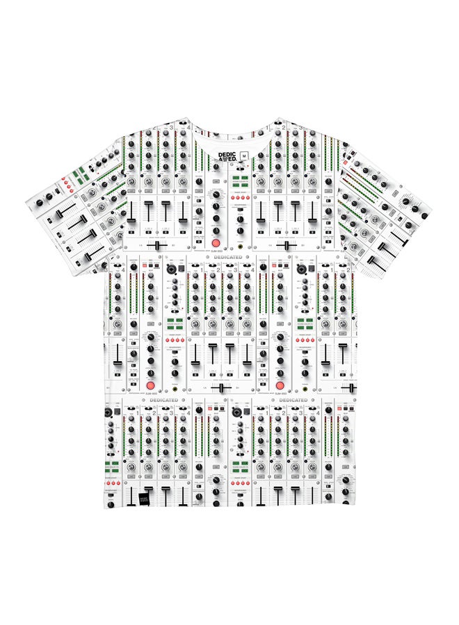 Mix Table T-Shirt White/Black/Green - v1555499634/N23031131V_1