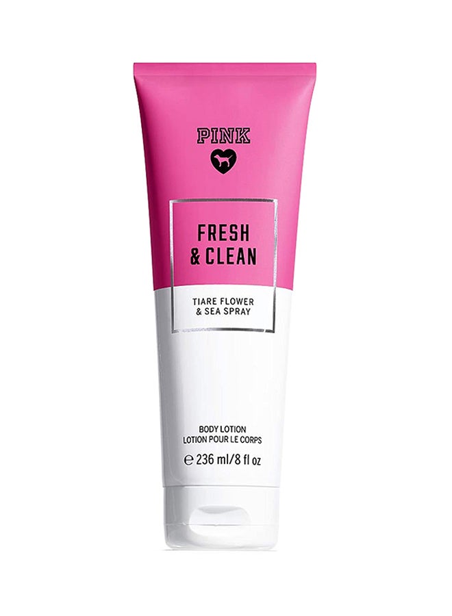 Victoria's Secret - Pink Fragrance Body Lotion Fresh And Clean - Image 1