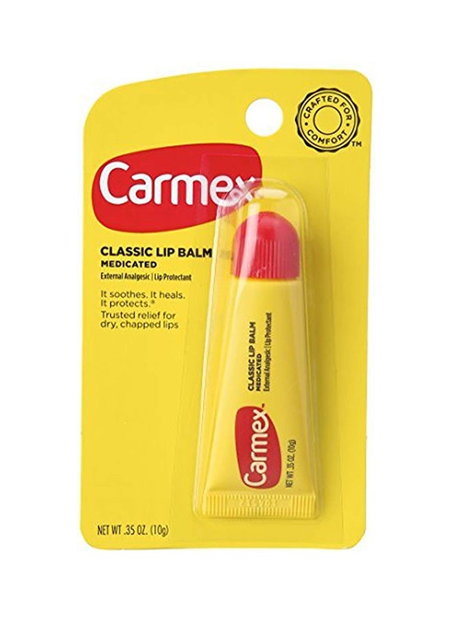 كارميكس مرطب شفاه كلاسيكي معالج حجم .035 أوقية (عبوة من 8) أصفر/أحمر 10x8جرام - Image 2