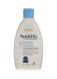 Aveeno Active Naturals Eczema Therapy Moisturizing Cream 12 Oz (Pack Of 4) 