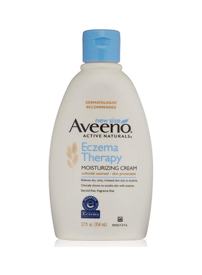 Aveeno Active Naturals Eczema Therapy Moisturizing Cream 12 Oz (Pack Of 4) 