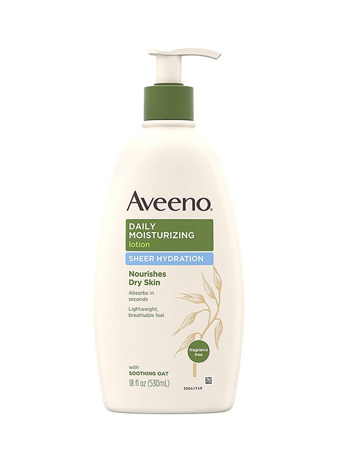 لوشن سائل للترطيب اليومي لامع بحجم 18 أوقية سائلة