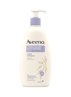 Aveeno Stress Relief Moisturizing Body Lotion 18 Fl Oz (Pack Of 3) 