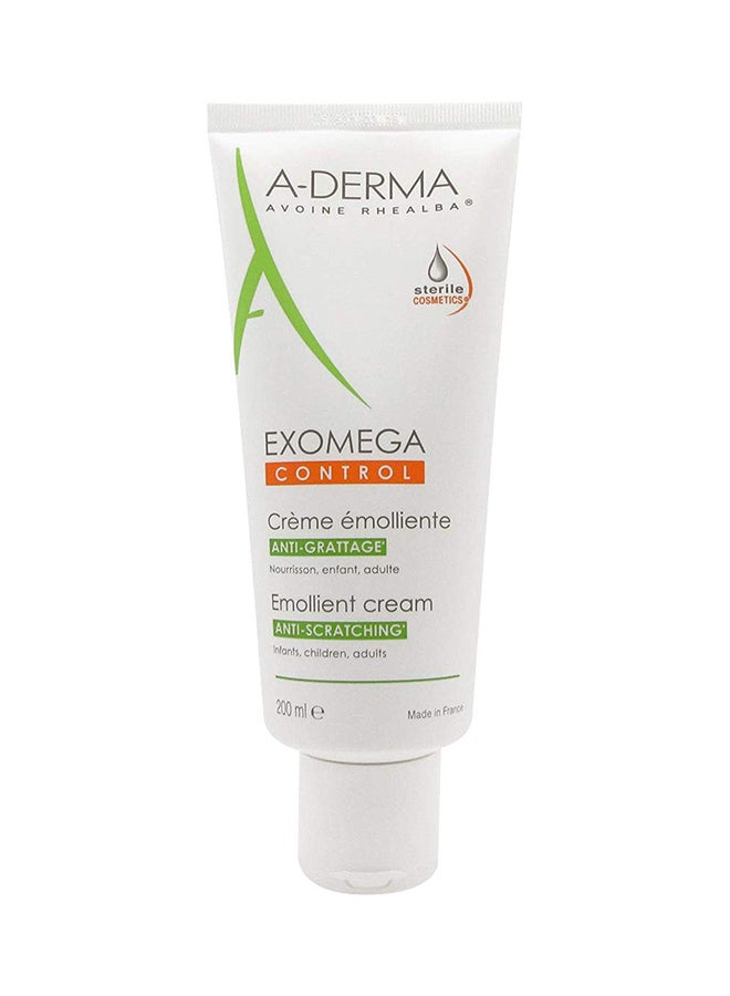 A-DERMA Exomega Control Emollient Cream 200ml 