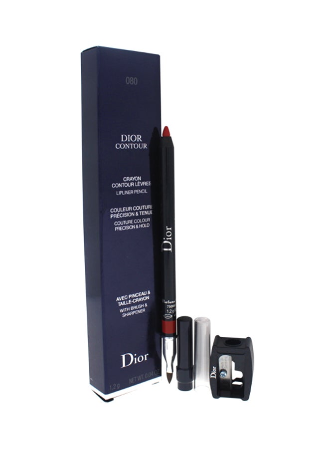 ديور قلم تحديد الشفاه كونتور 080 أحمر سمايل