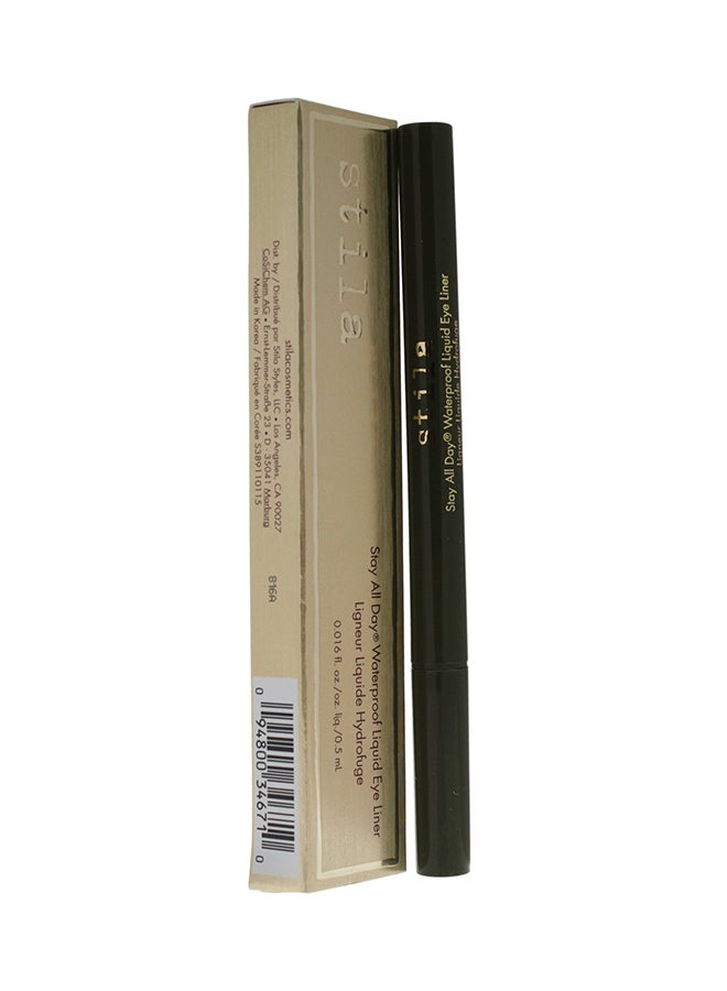 stila Stay All Day Waterproof Liquid Eye Liner Black 