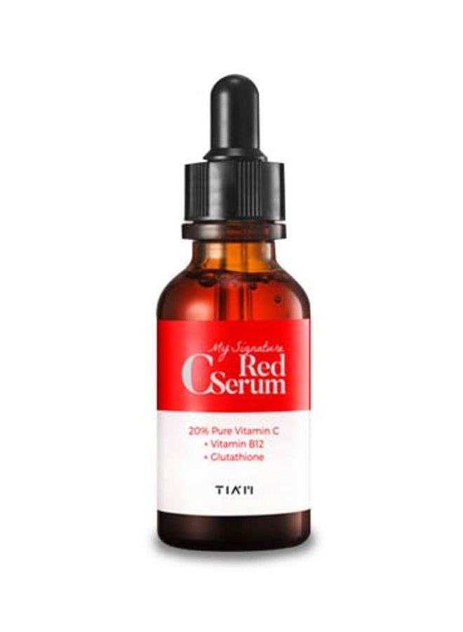 TIAM - My Signature Red C Serum 30 ml - Image 1