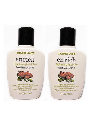 Trader Joe'S Enrich Moisturizing Face Lotion Pack Of 2 - v1555504552/N23955487A_1