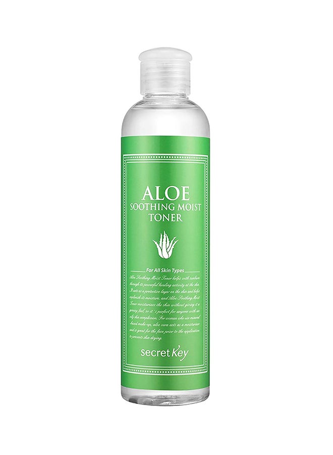 Secret Key Aloe Soothing Moist Toner- (248Ml) 