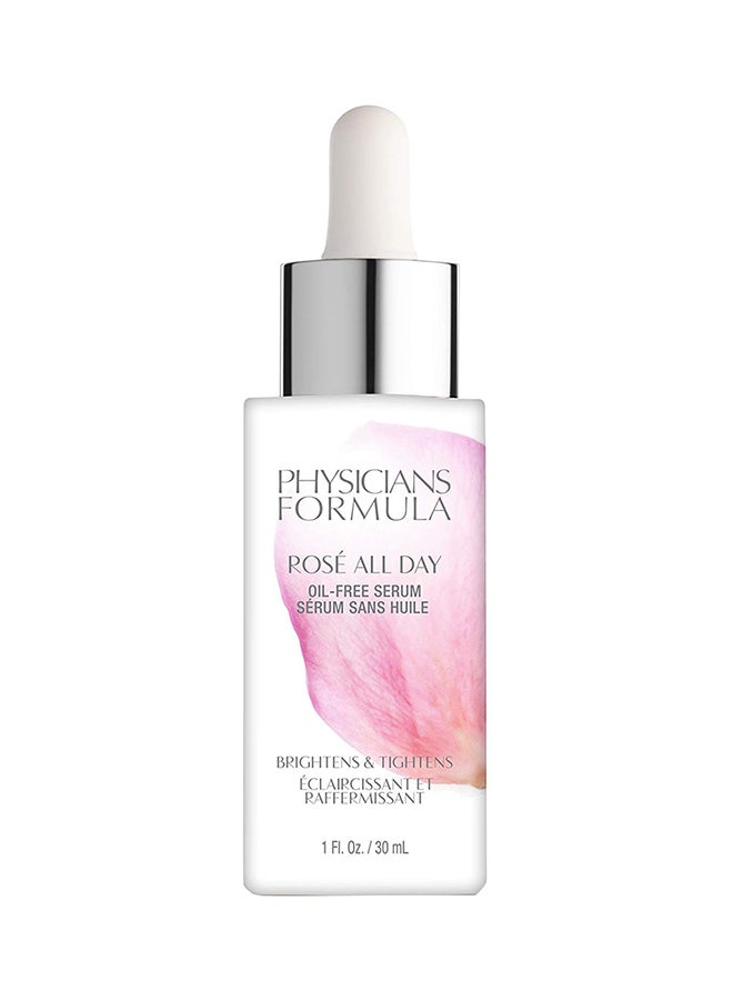 سيروم روز أول داي خالي من الزيوت بحجم 1 أونصة سائلة