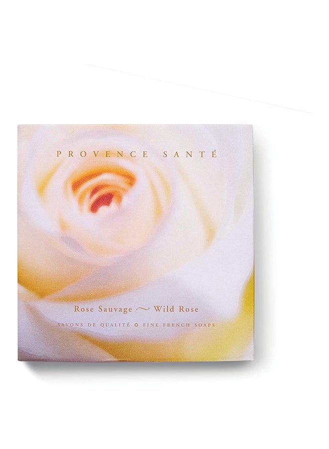 Provence Sante Ps Gift Soap Wild Rose 27Oz 4 Bar Gift Box 