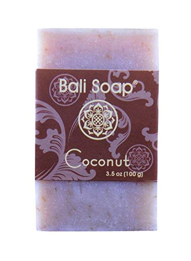 Bali Soap Coconut Natural Soap Bar Face Or Body Soap Best For All Skin Types Pack Of 3 35 Oz