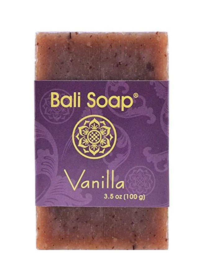 Vanilla Natural Soap Bar Face Or Body Soap Best For All Skin Types Pack Of 3 35 Oz