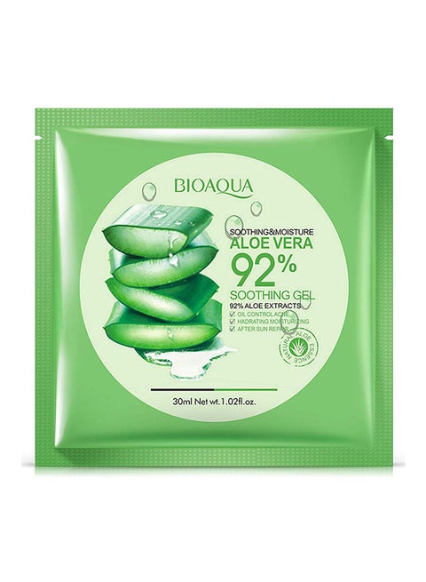 Aloe Vera Natural Herbal Gentle Skin Care Gel Mask Tonic Nourishes Moisturizing 6Pack