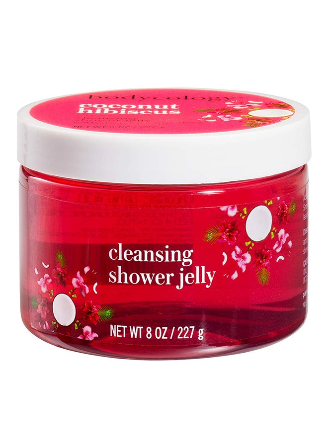 Bodycology - Shower Jelly Gentle Cleanser Coconut Hibiscus 8 Oz - Image 1