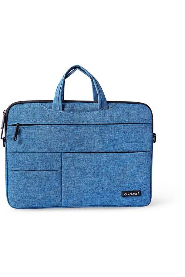 Okade - Laptop bag for Dell Asus Lenovo HP Acer Handbag Computer for Macbook Notebook 15.4 Sleeve Case Blue - Image 1