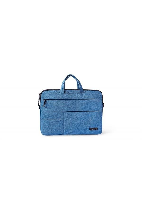 Okade - Laptop bag for Dell Asus Lenovo HP Acer Handbag Computer for Macbook Notebook 15.4 Sleeve Case Blue - Image 1