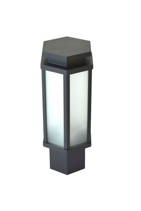 ماركة غير محددة مصباح حديقة خارجي رمادي  - Image 3