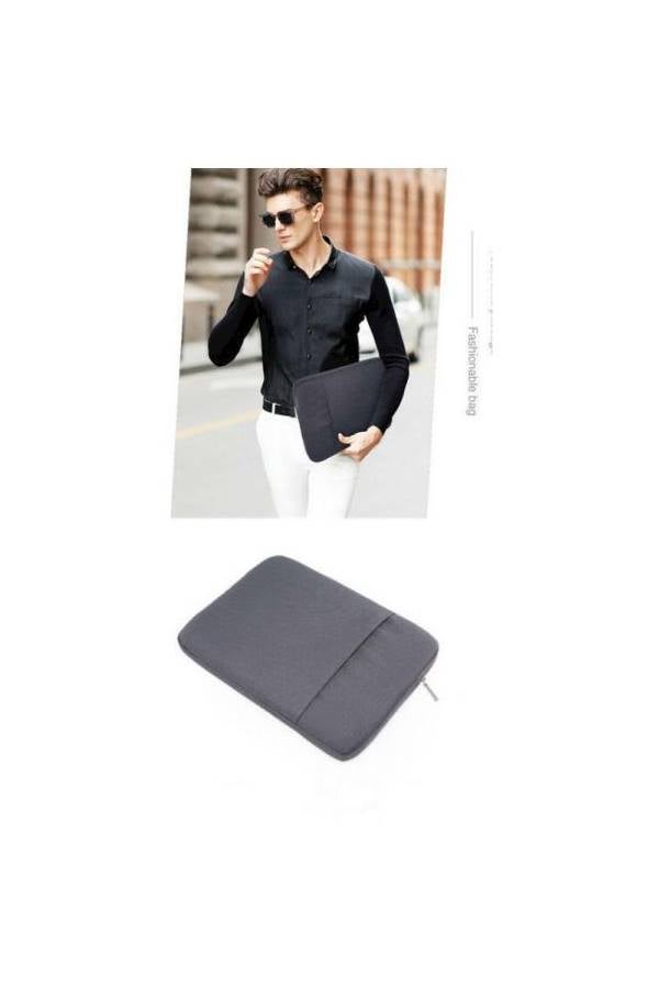 15 Inches Soft Flexible Case Sleeve Bag Pouch For Laptop Macbook Ipad Hp Dell Samsung Dark  - Image 5