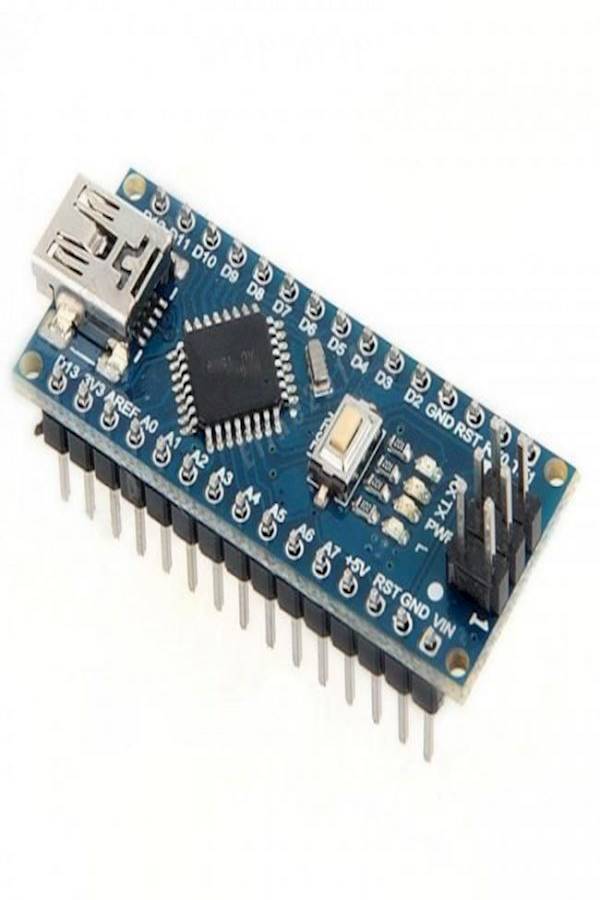 Arduino - Nano 3.0 ATmega328P Controller Blue/Silver - Image 1