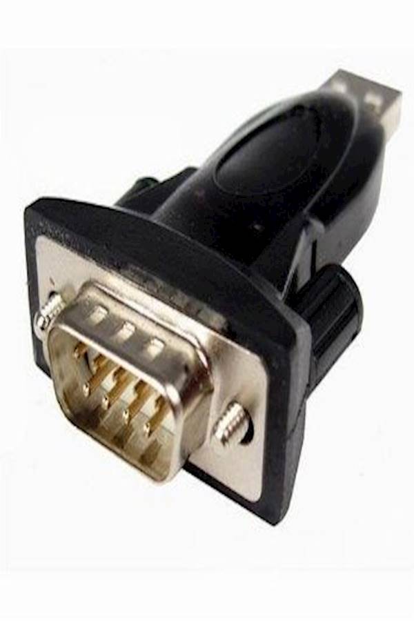 Generic USB 2.0 To Serial Converter Black/Silver  - Image 2