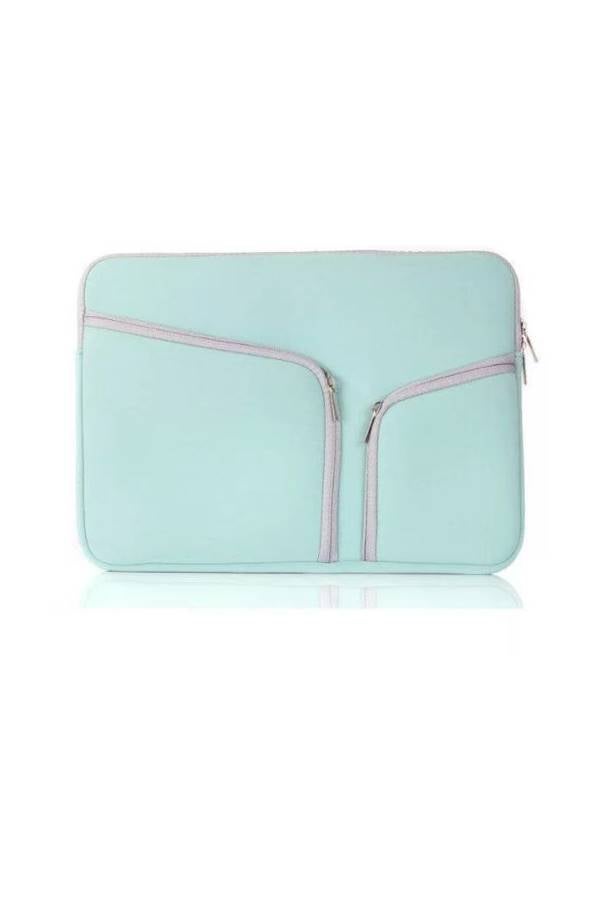 حافظة لأجهزة لابتوب إتش بي وديل وسامسونج وأبل ماك بوك إير وبرو 11 بشاشة رتينا مقاس 11.6 بوصة، بلون أزرق فاتح - Image 1