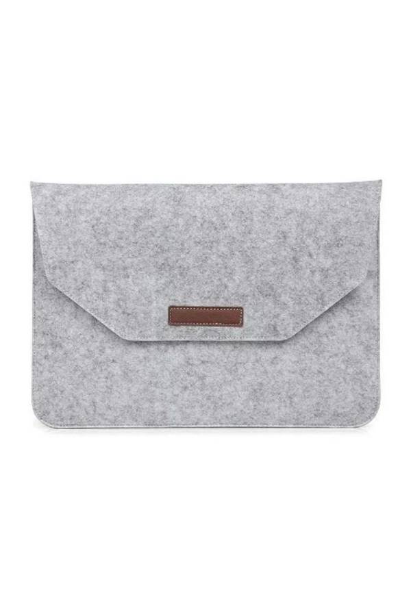 Generic - Slim Wool Felt For Macbook Sleeve Bag Notebook Flip Laptop Cover For Macbook Air 13.3 - Image 1