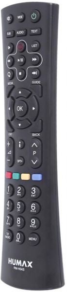 هيوماكس جهاز تحكم عن بُعد لجهاز استقبال القمر الصناعي أسود - Image 3